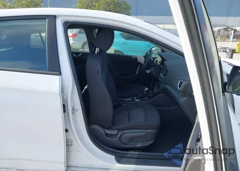 2019 Hyundai Ioniq Hybrid Blue из США, поврежденный, VIN KMHC65LC8KU178745